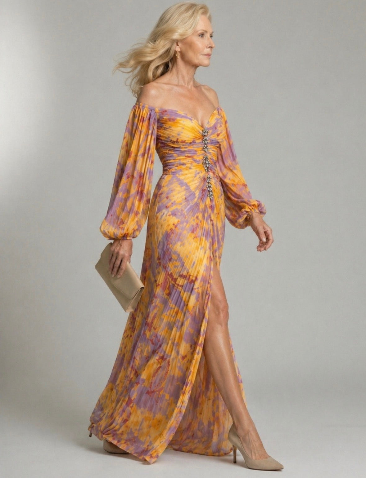 Mia | Elegant Dress with V-Neck
