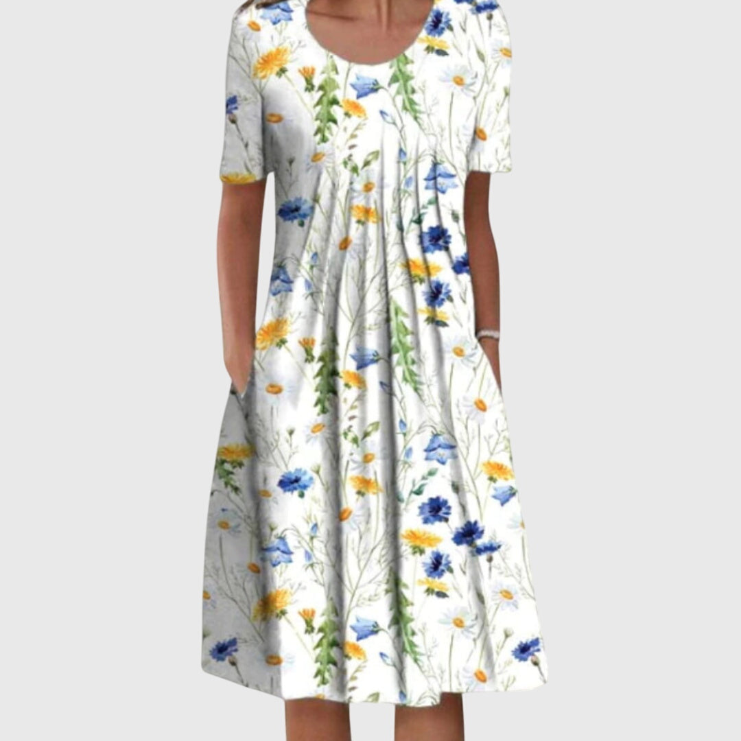 Scarlett | Elegant Printed Dress