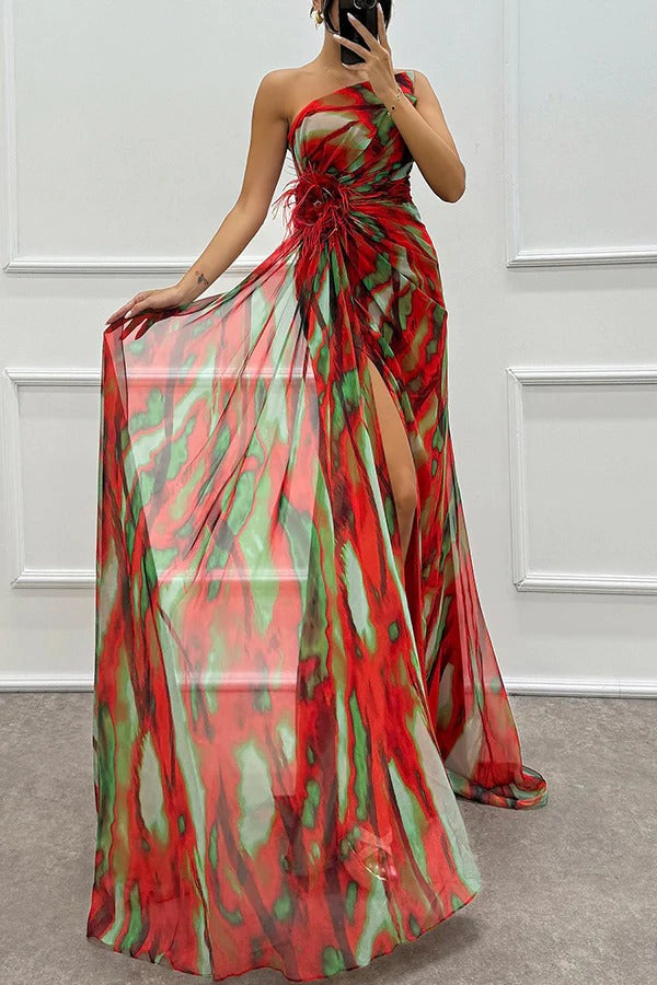 Matilda | Vibrant Draped Dress
