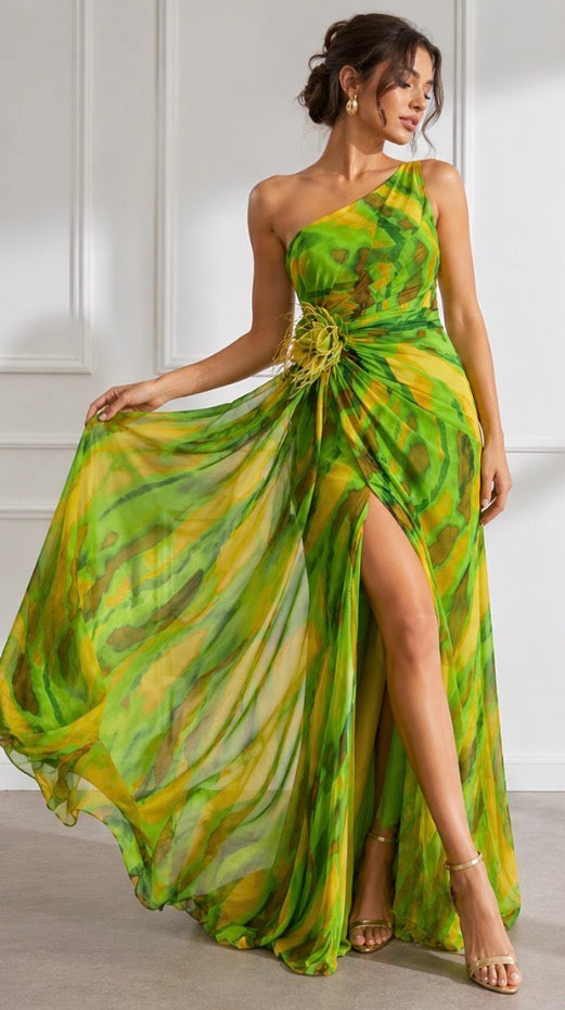 Matilda | Vibrant Draped Dress