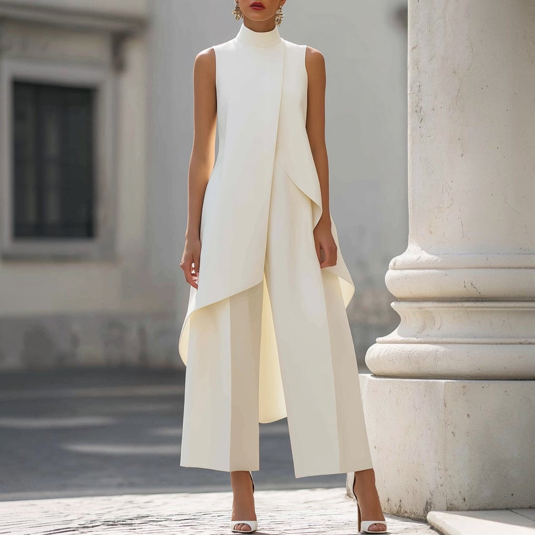 Christine | Draped Two-Piece Set