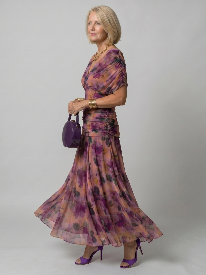Zoe | Flow Midi Dress