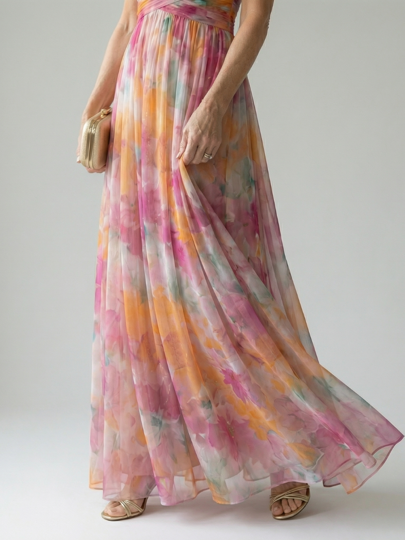 Freya | Soft Wrap Maxi Dress