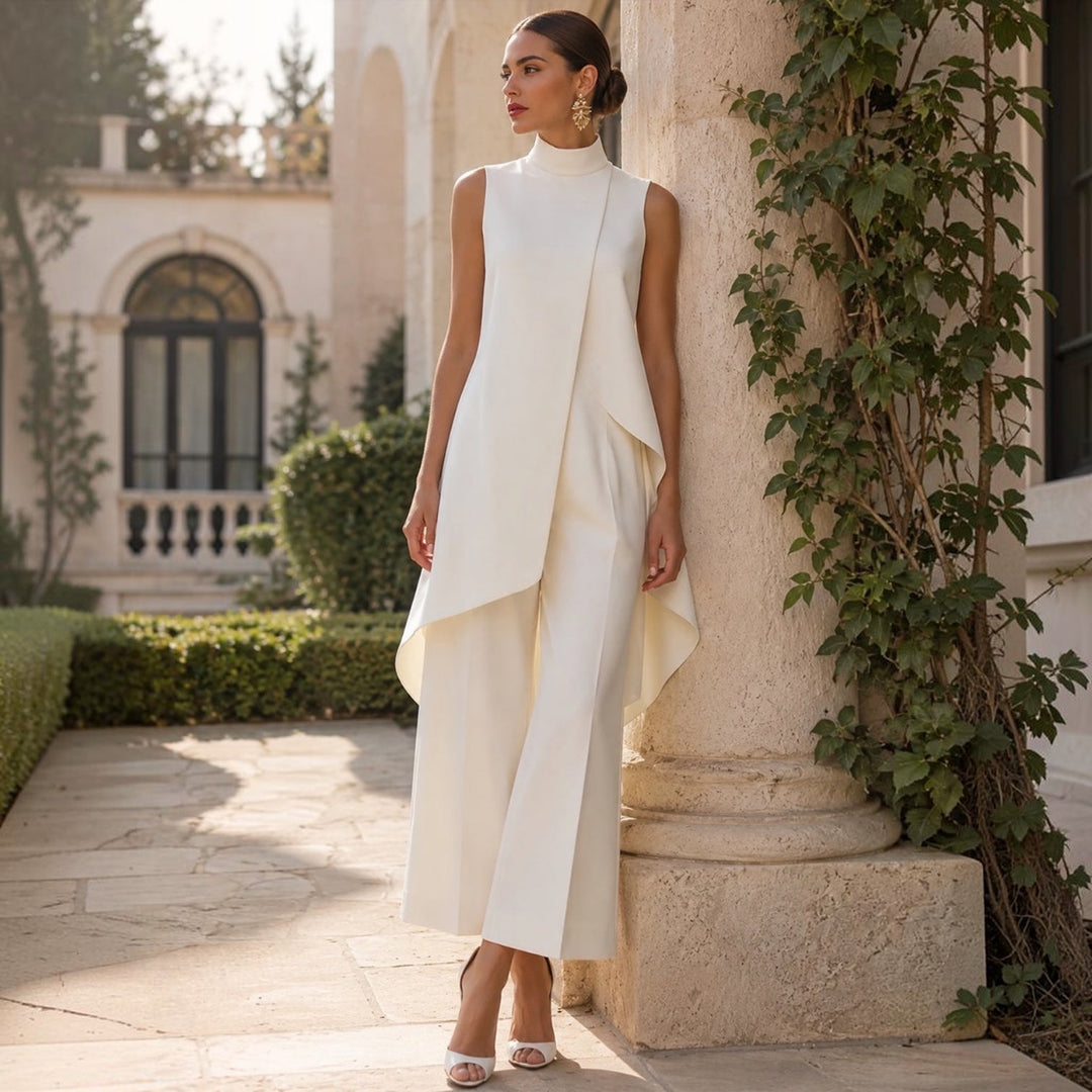 Christine | Draped Two-Piece Set