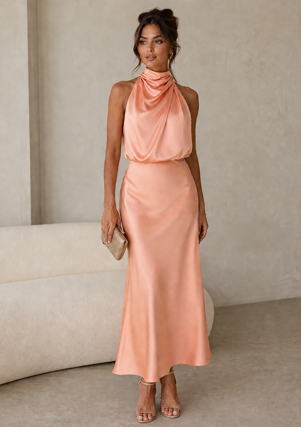 Ella | Draped Dress
