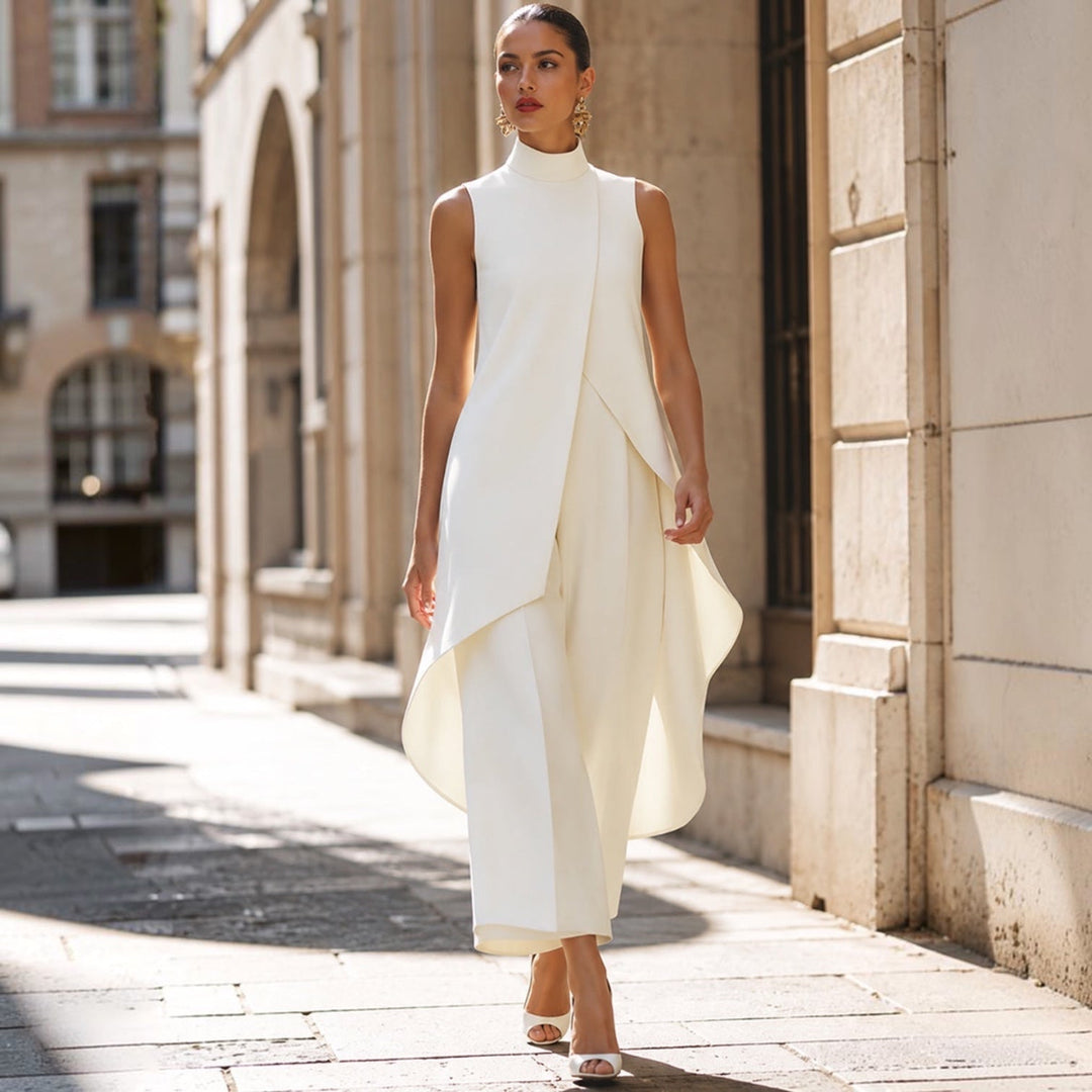 Christine | Draped Two-Piece Set
