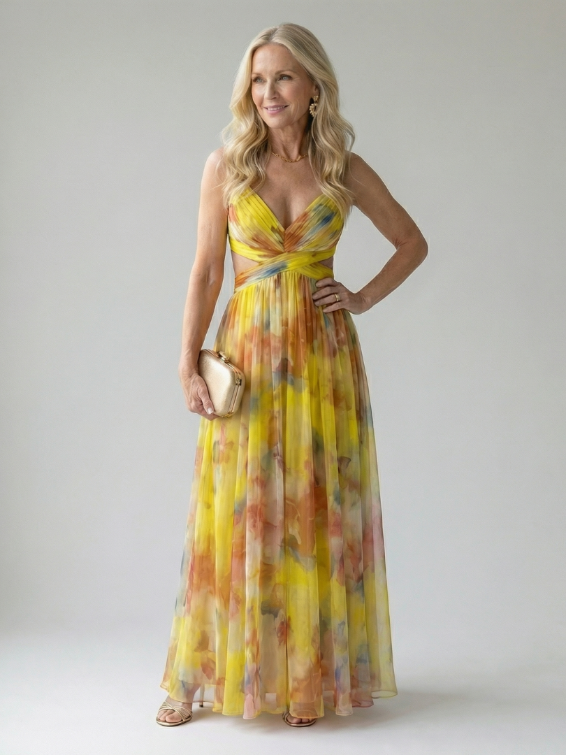 Freya | Soft Wrap Maxi Dress
