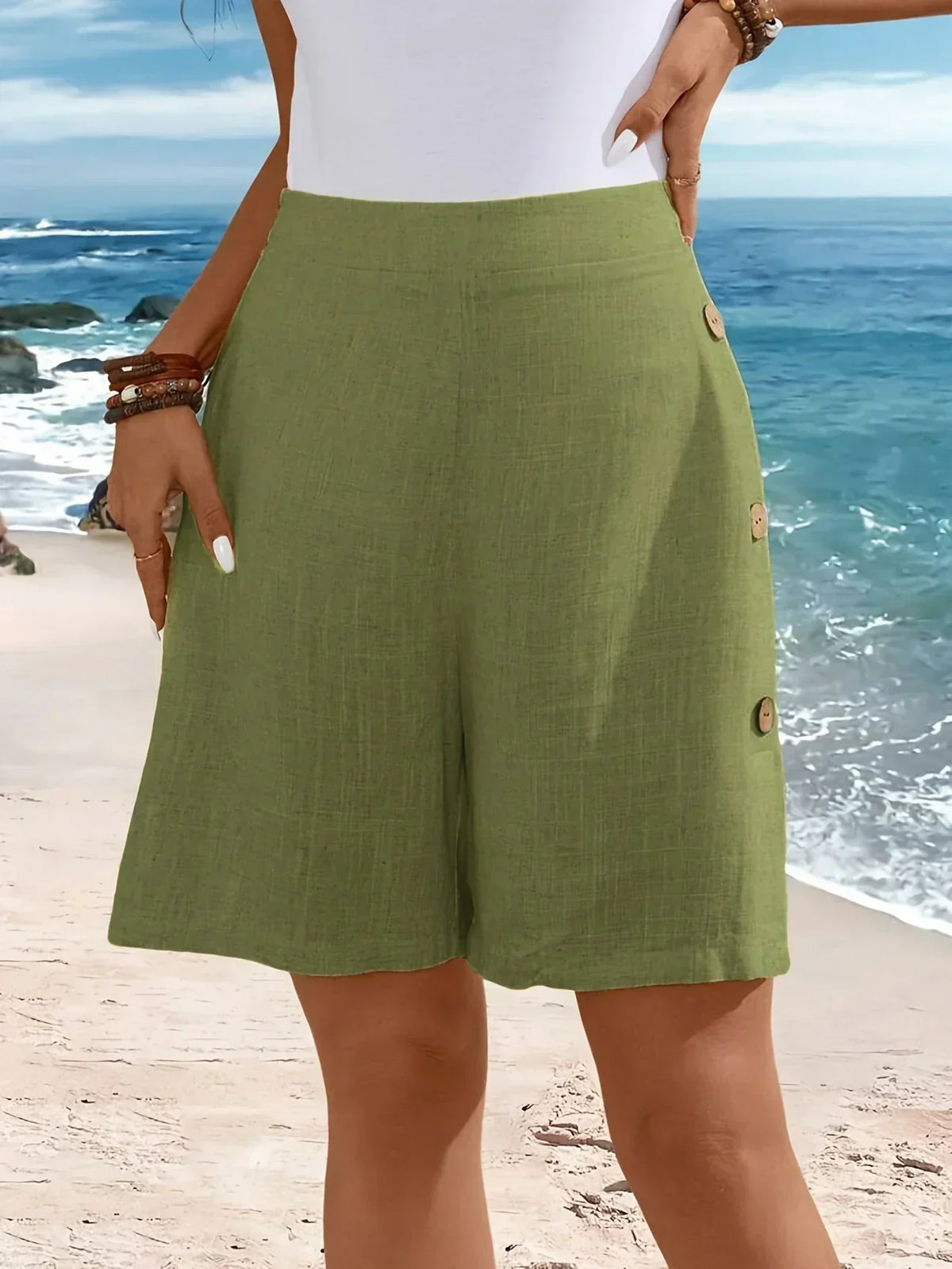 Whitney™ - Draped Breathable Shorts