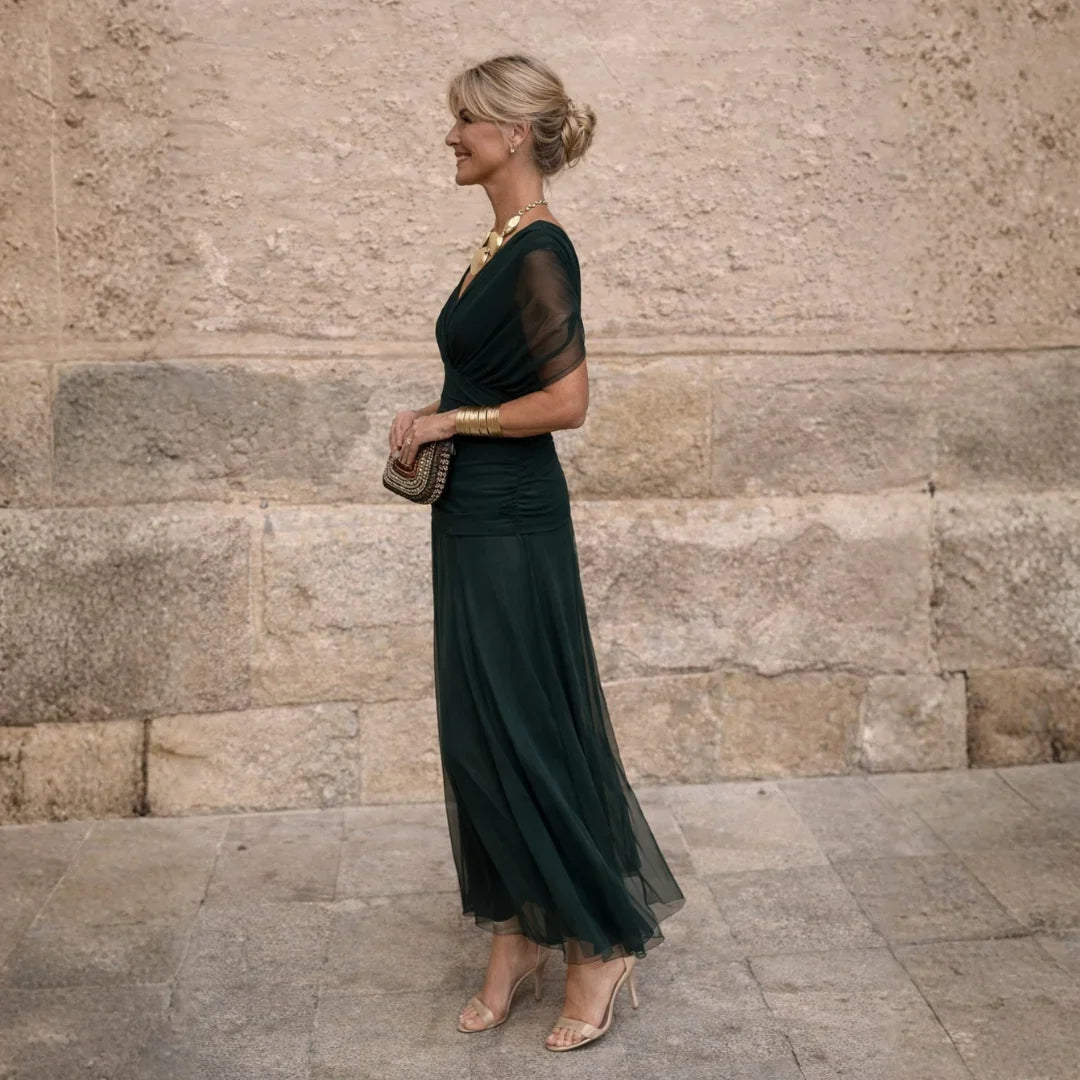 Eliza™ – Elegant Green Dress