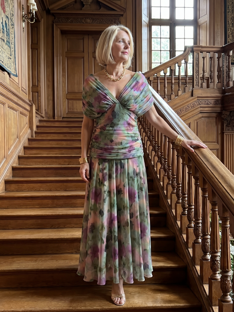 Zoe | Flow Midi Dress