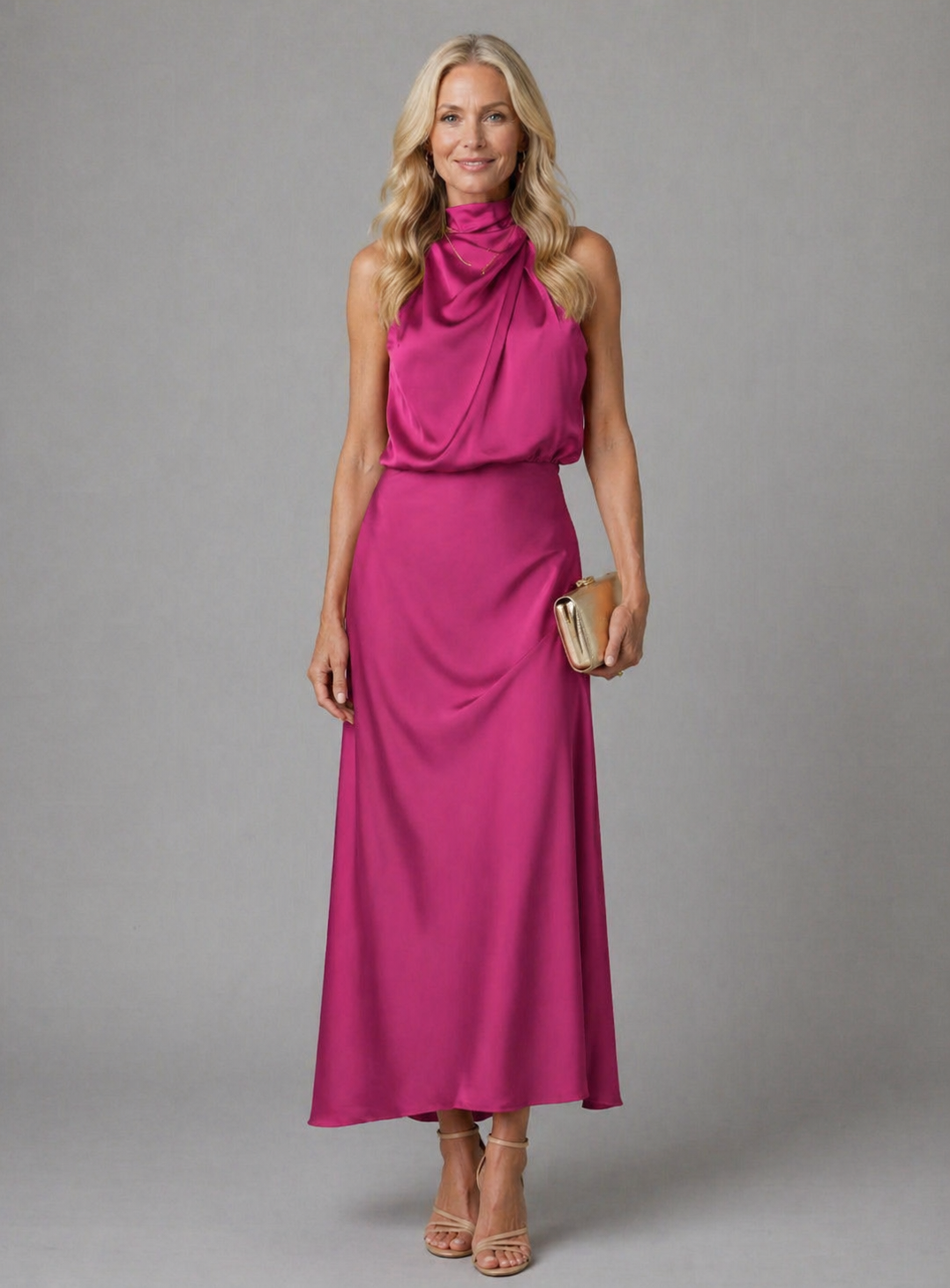 Ella | Draped Dress