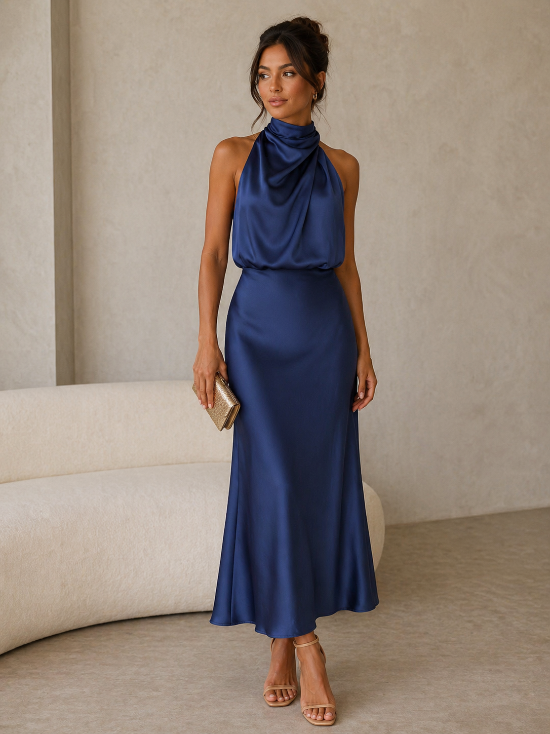Ella | Draped Dress