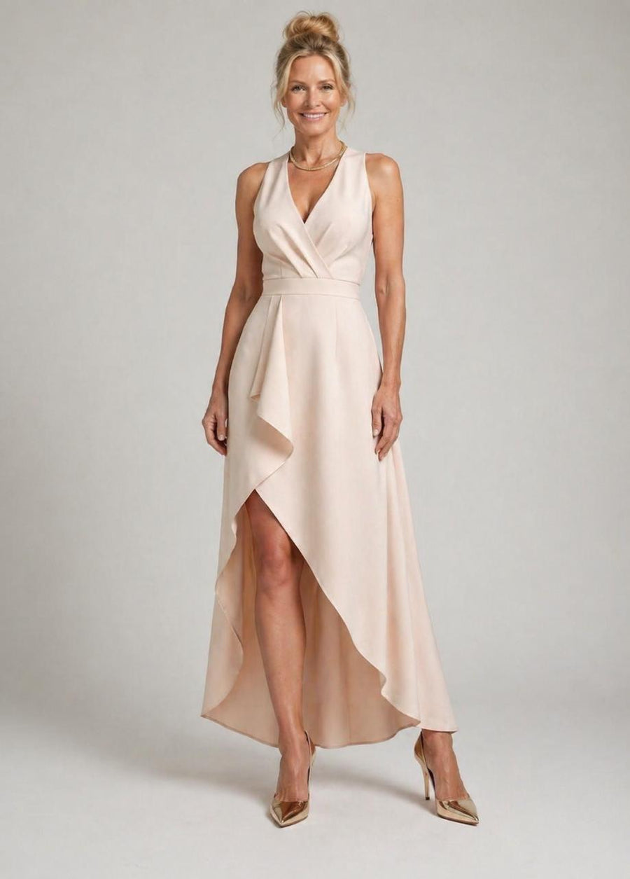 Sophie | Midi Wrap Dress with V-Neck