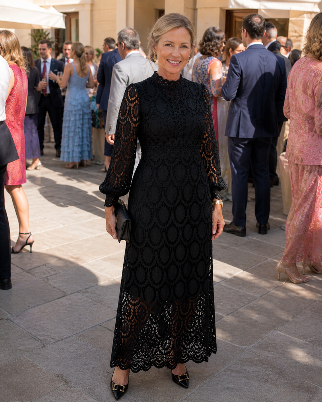Charlotte | Lace Midi Dress