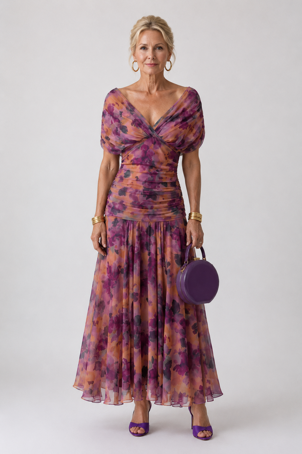 Zoe | Flow Midi Dress