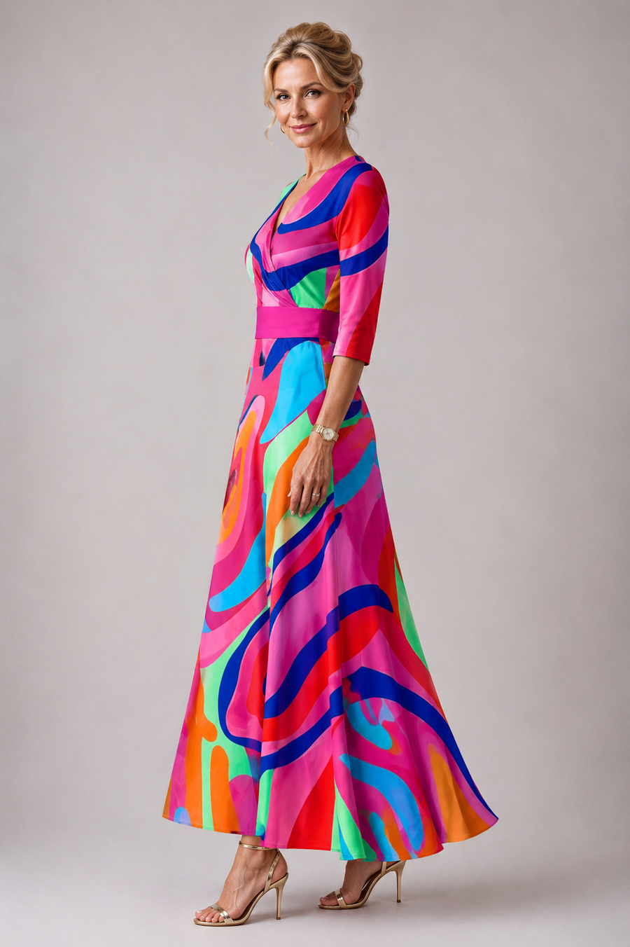 Grace | Comfortable dress for every day with V-neck