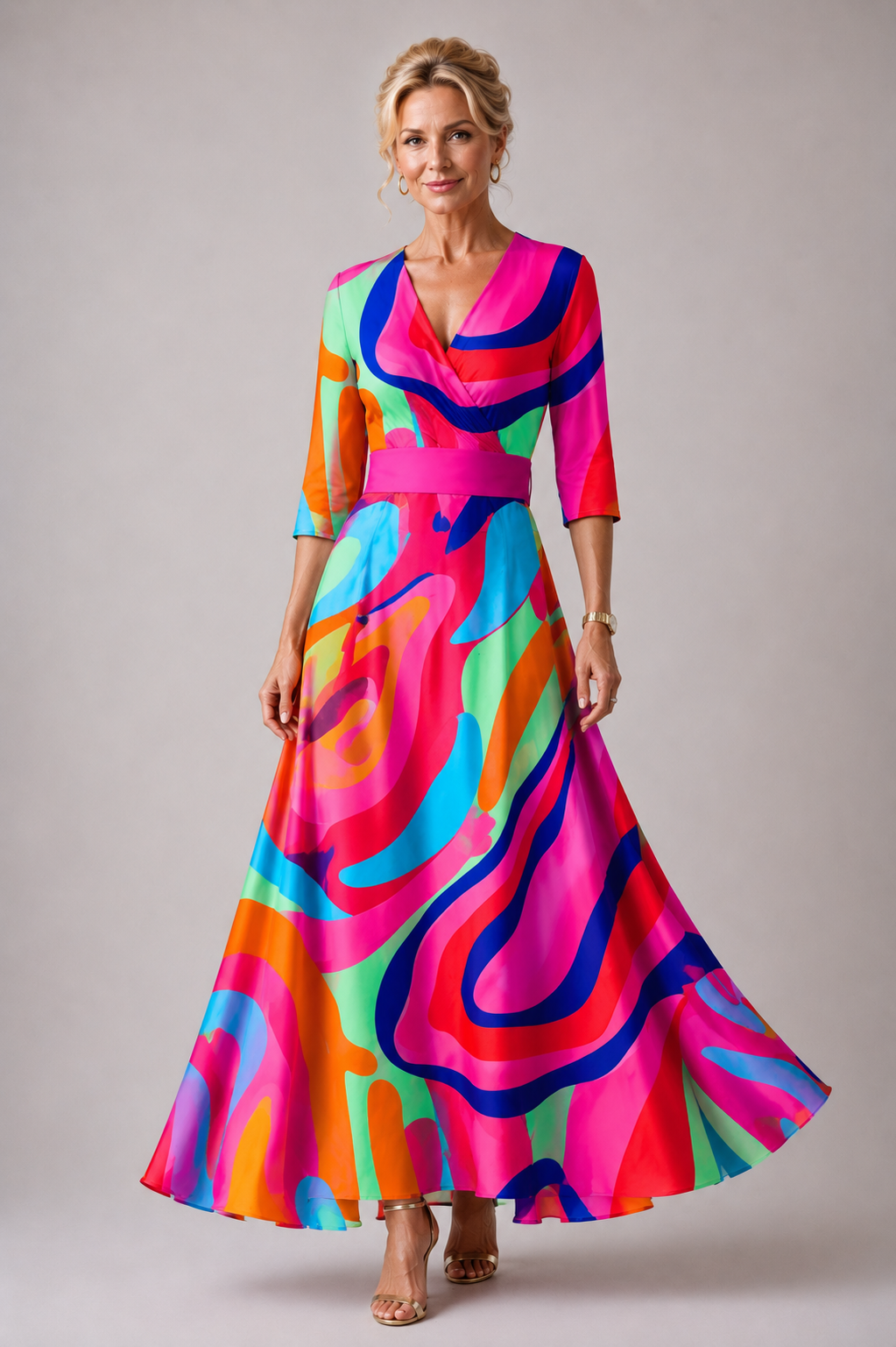 Grace | Comfortable dress for every day with V-neck