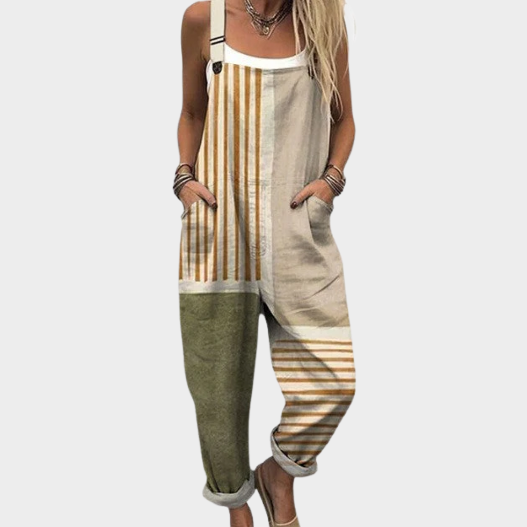 Penelope - Comfortable Printed Overalls
