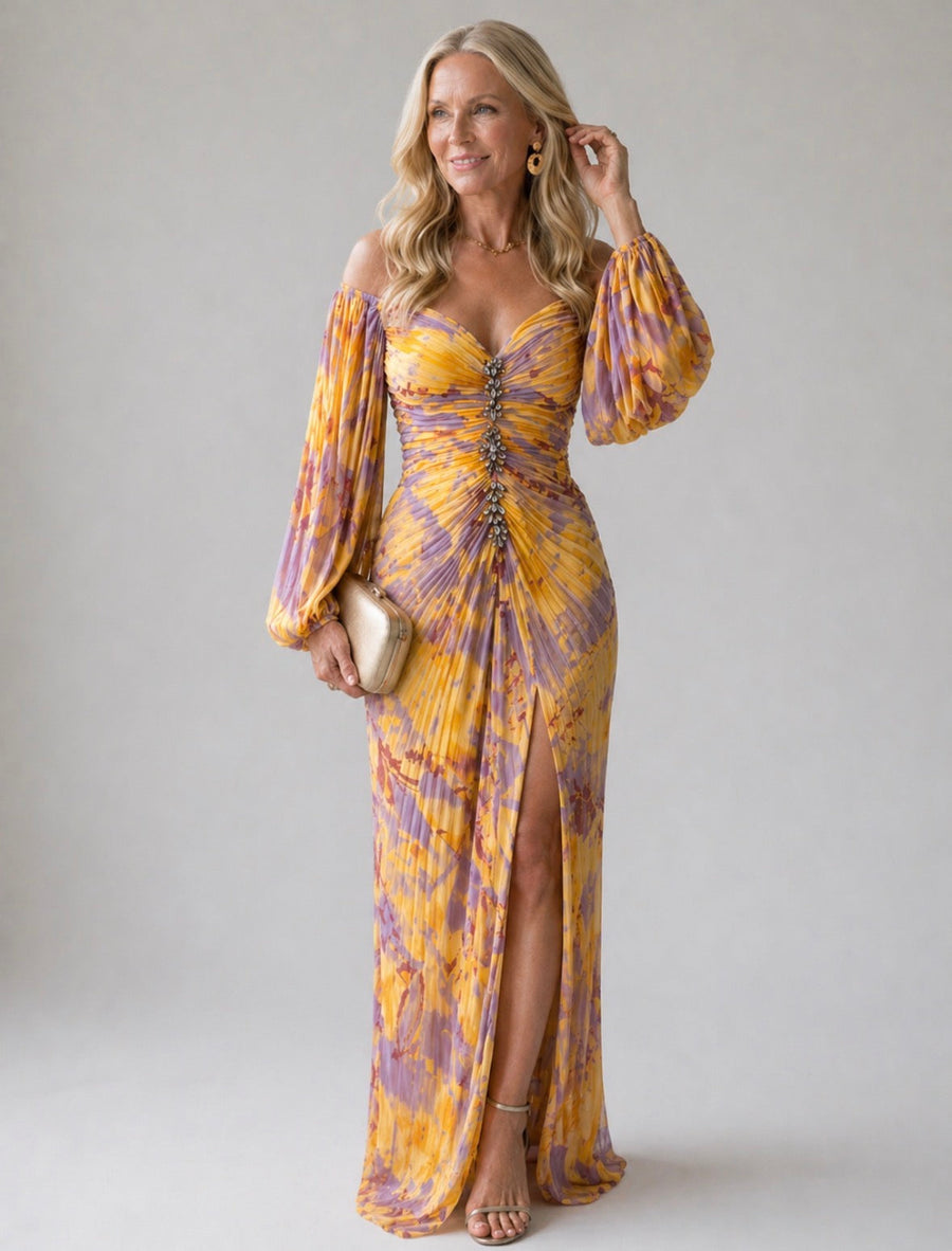 Mia | Elegant Dress with V-Neck