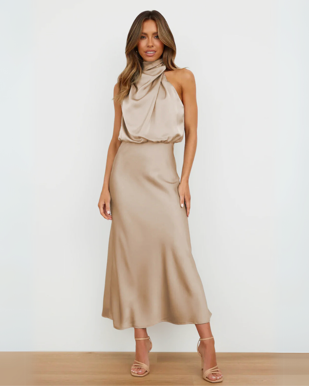 Ella | Draped Dress