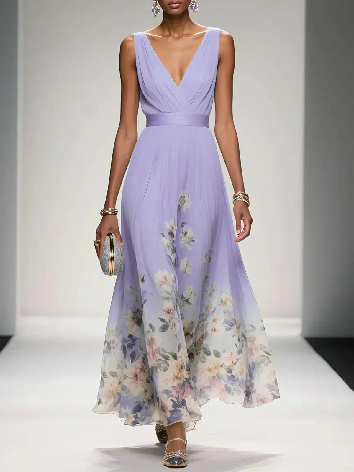 Isabella | Floral Wedding Guest Dress