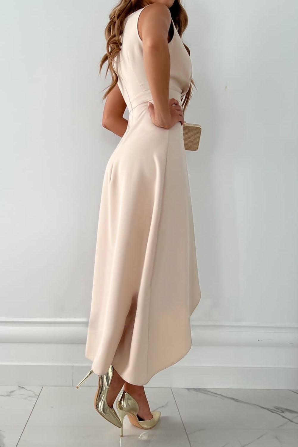 Sophie | Midi Wrap Dress with V-Neck