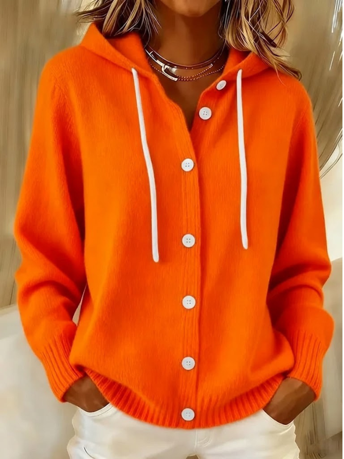 Bella Cosy Hooded Knit Cardigan