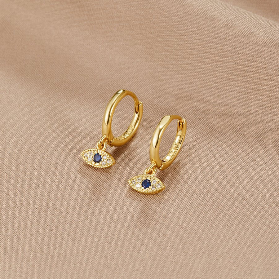 Eye-Shaped Earrings