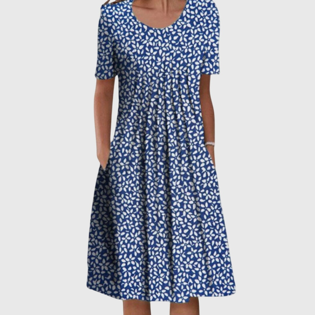 Scarlett | Elegant Printed Dress