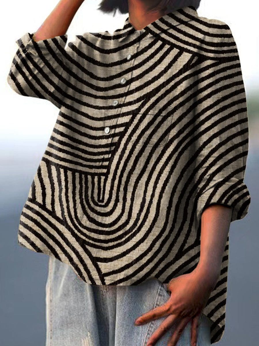Melina Linen Blouse