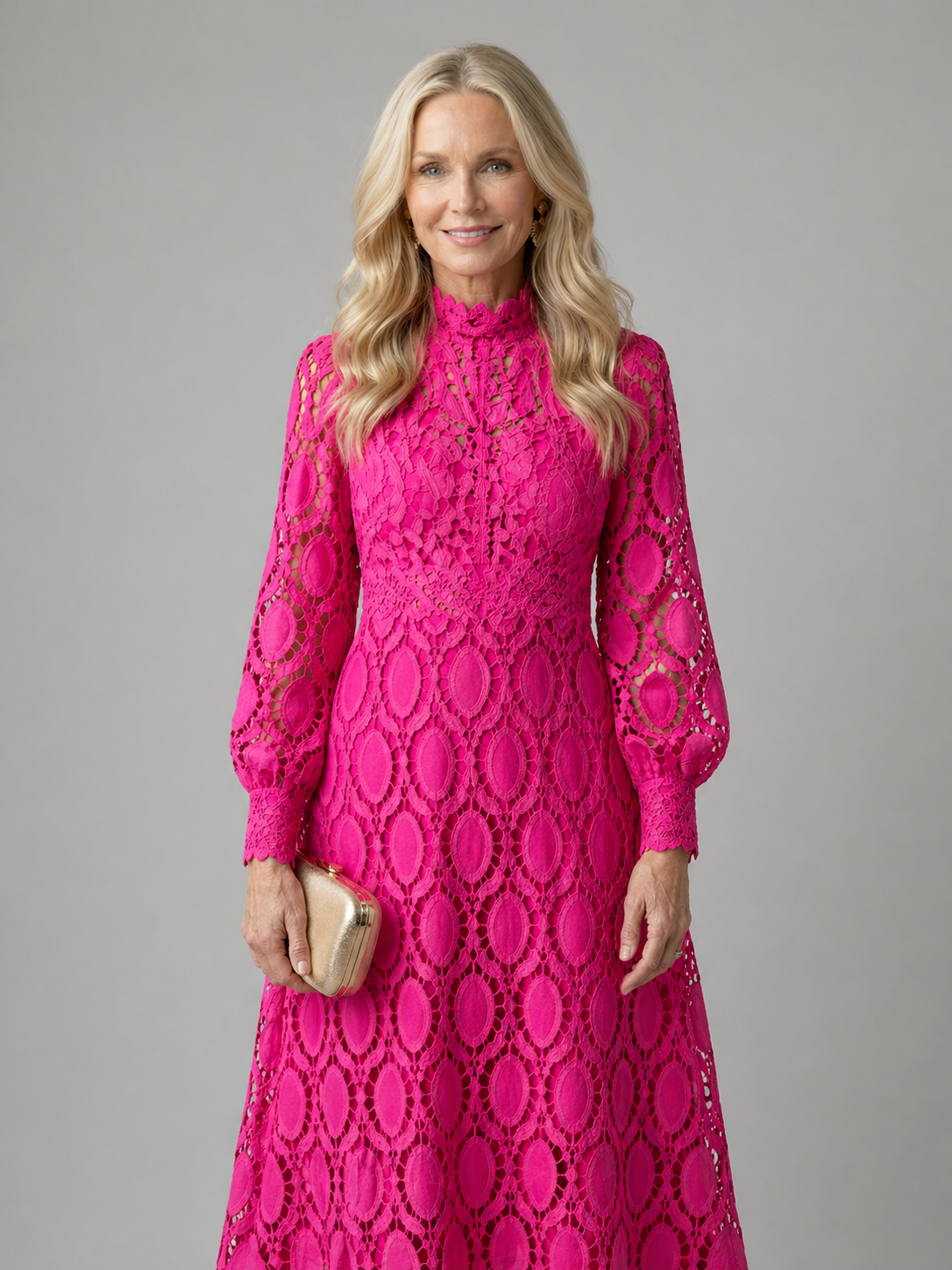 Charlotte | Lace Midi Dress