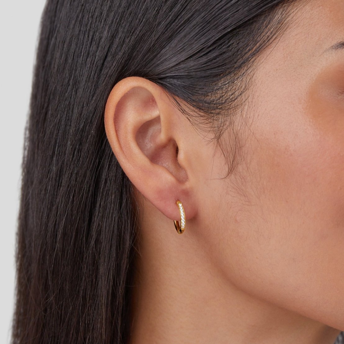 Hoop Infinite Earrings