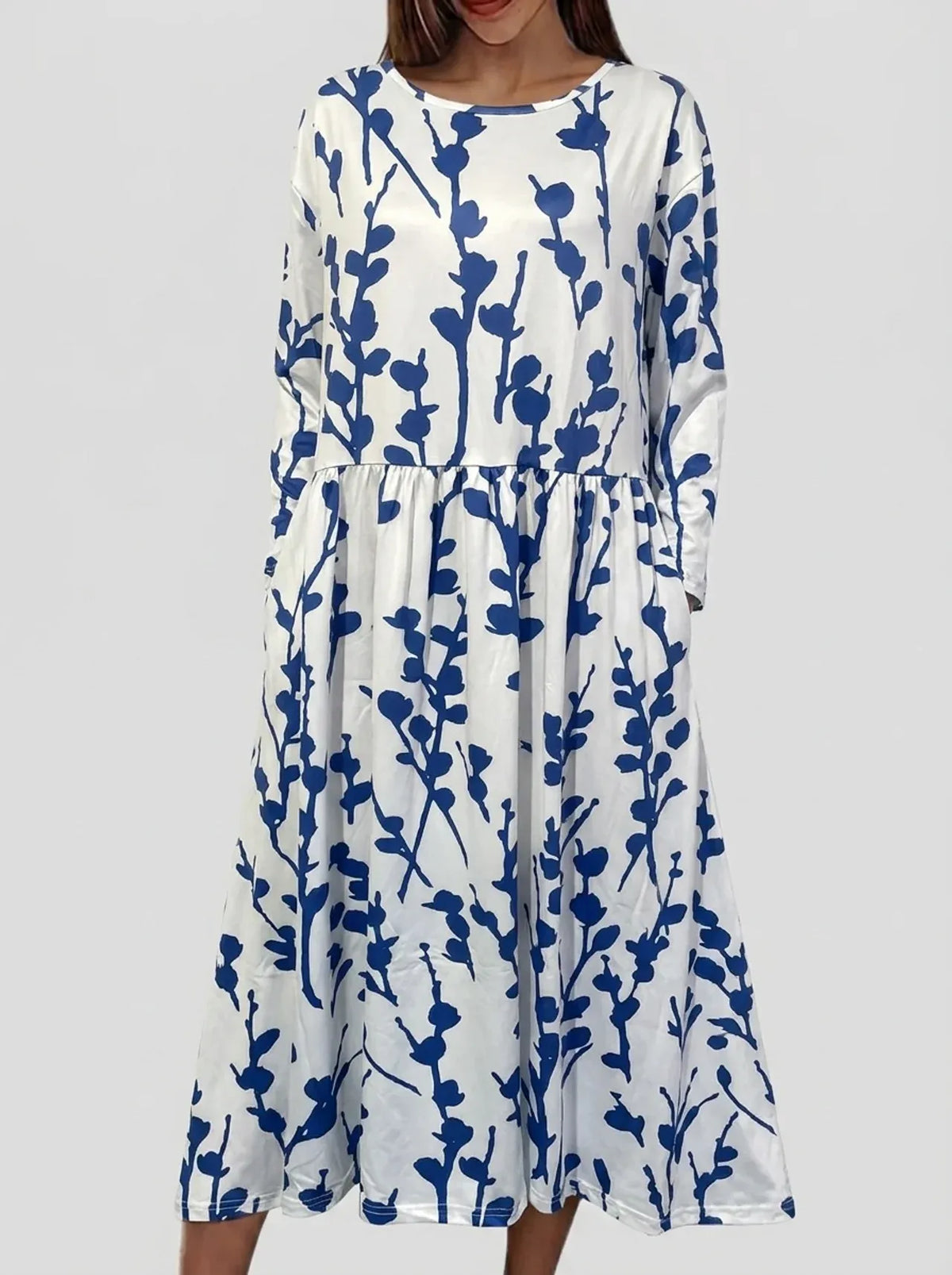 Poppy | Coastal Floral Midi Dress