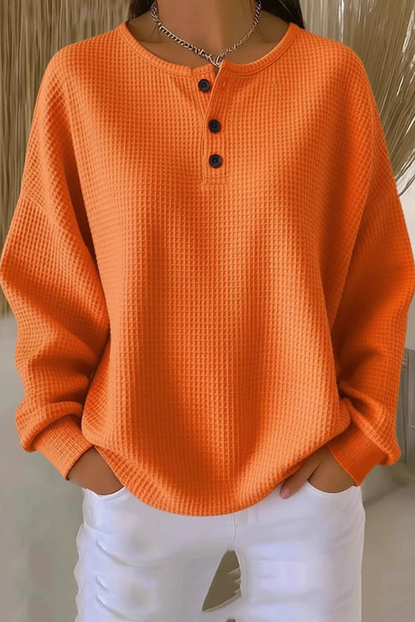 Juniper Cosy Waffle Knit Pullover